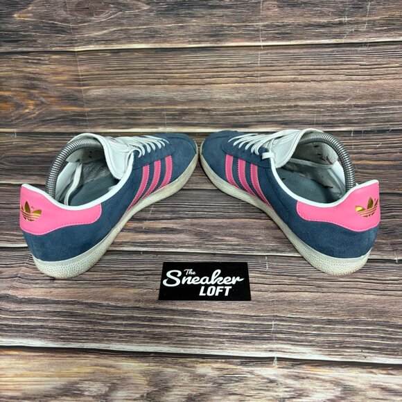 Adidas Women's Gazelle Ink Lucid Pink Women's Casual Lace Up Sneakers Size 9.5 - Picture 5 of 8